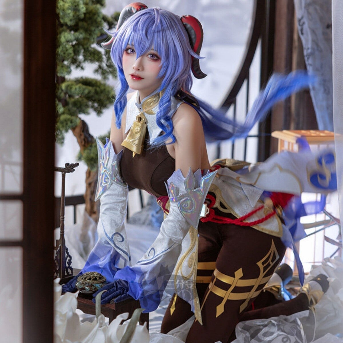 Genshin Impact Ganyu Cosplay Full Set