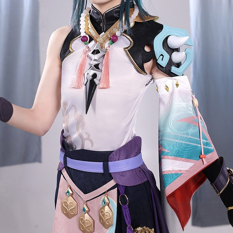 Genshin Impact Xiao Cosplay Full Set