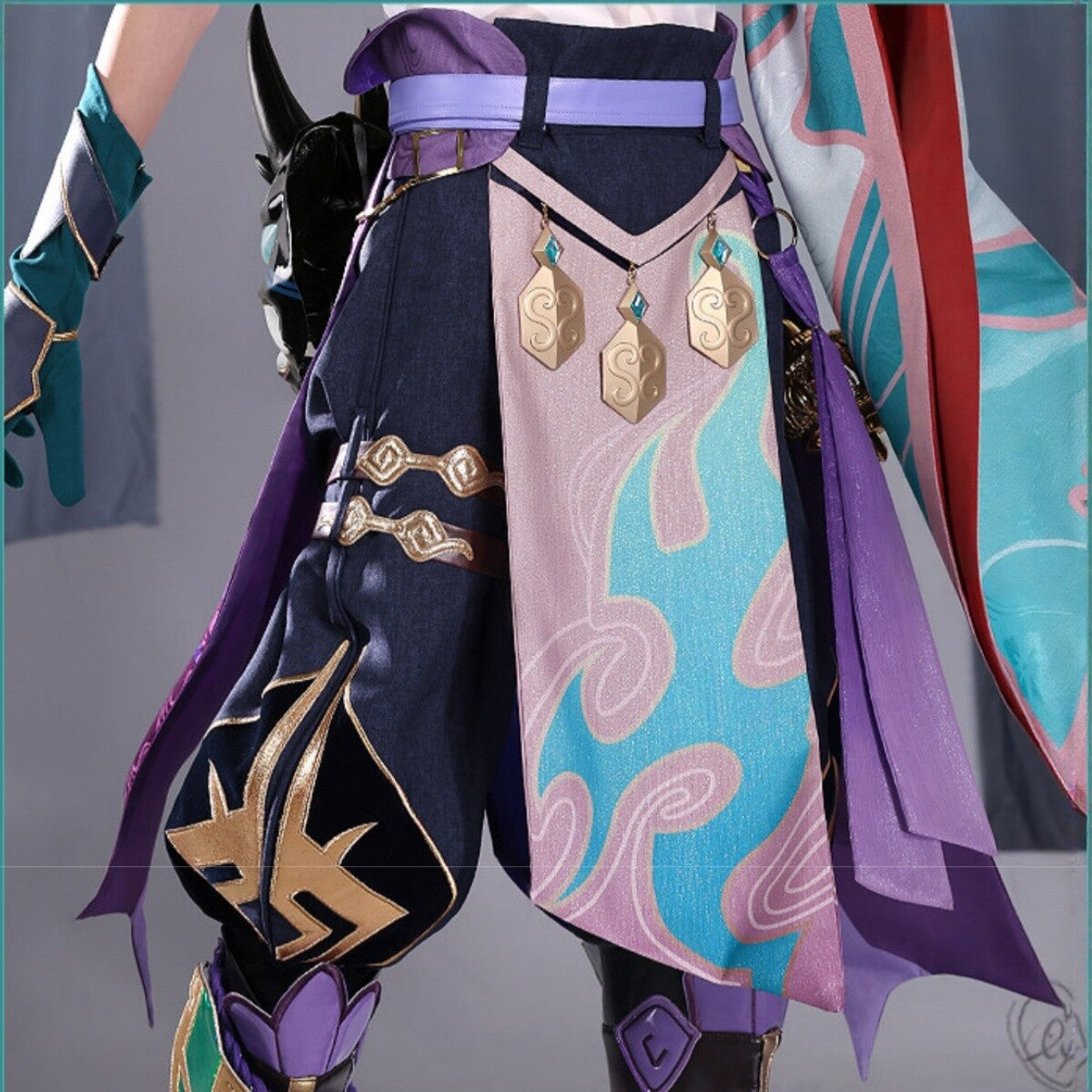 Genshin Impact Xiao Cosplay Full Set