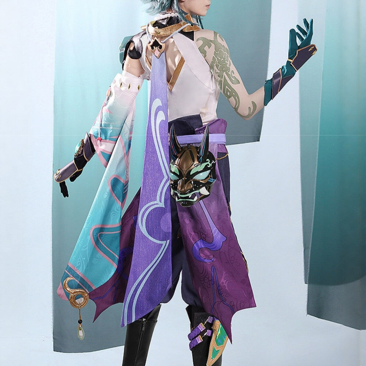 Genshin Impact Xiao Cosplay Full Set