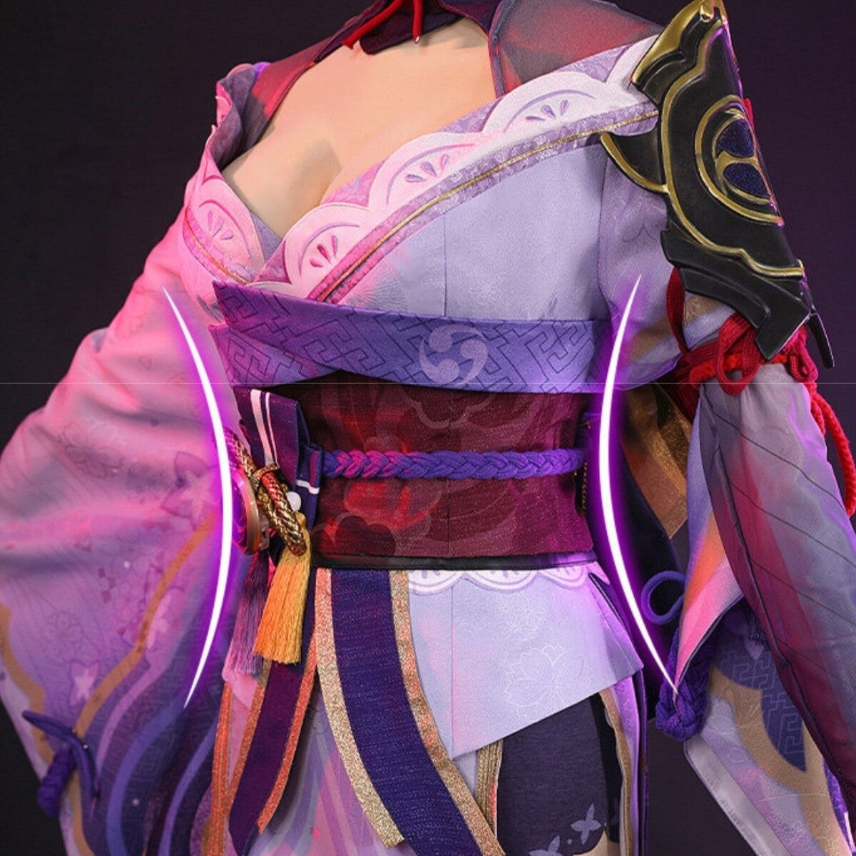 Genshin Impact Raiden Shogun Cosplay Full Set
