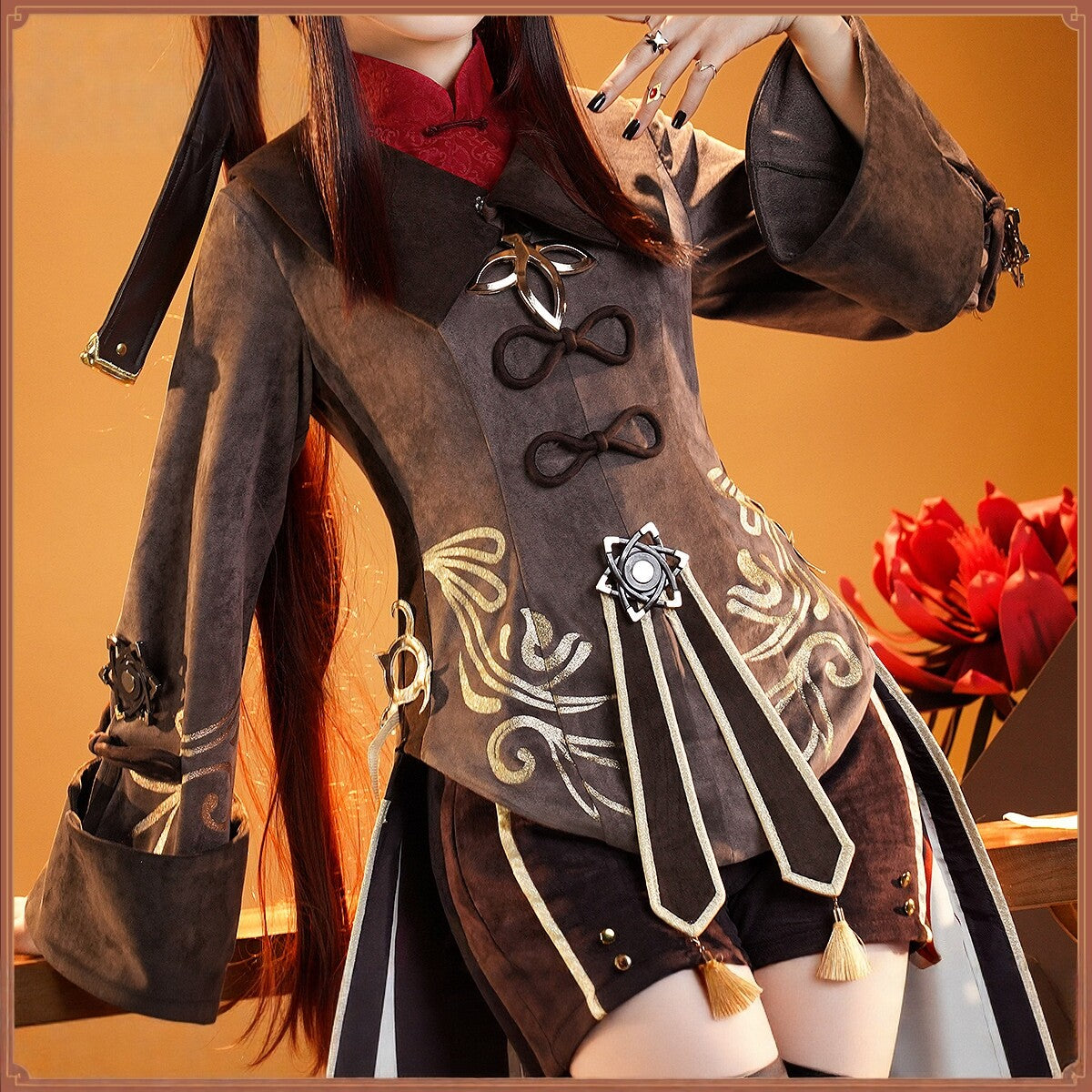 Genshin Impact Hu Tao Cosplay Full Set