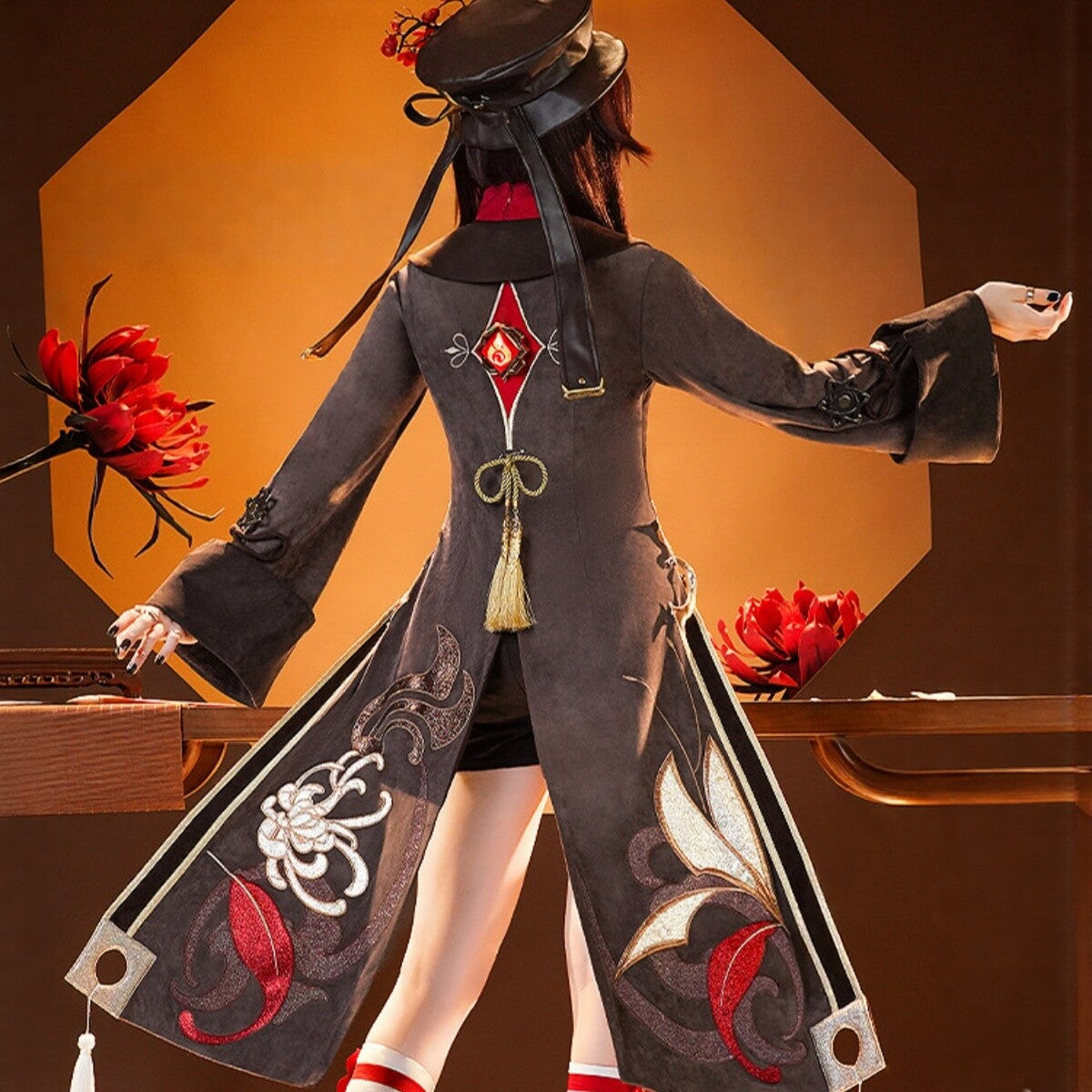 Genshin Impact Hu Tao Cosplay Full Set
