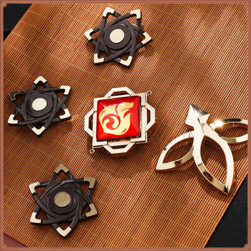 Genshin Impact Hu Tao Cosplay Full Set