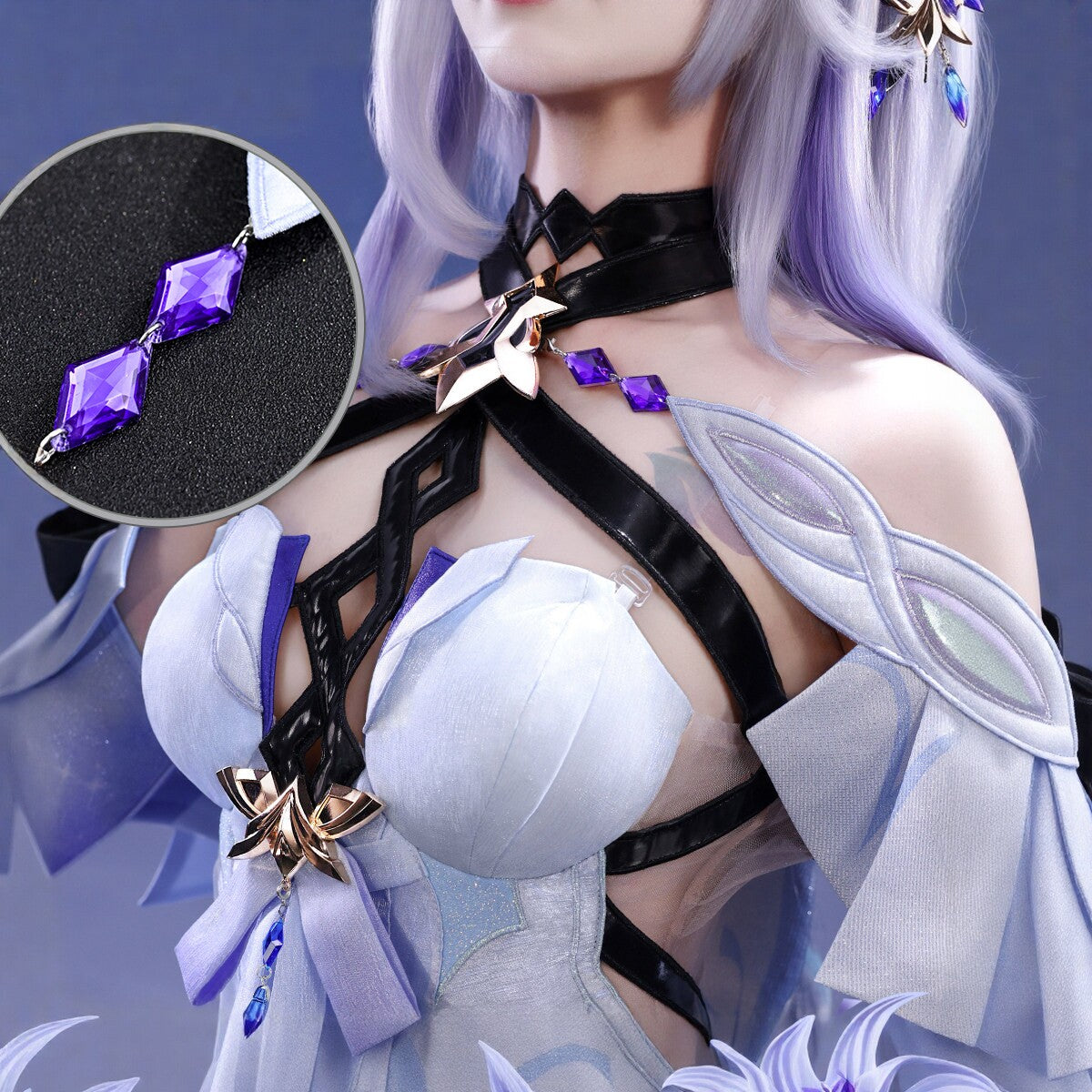 Genshin Impact Skirk Cosplay Full Set