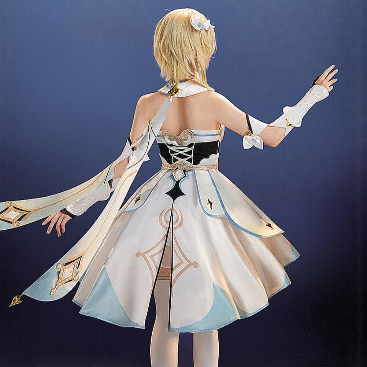 Genshin Impact Lumine Cosplay Full Set