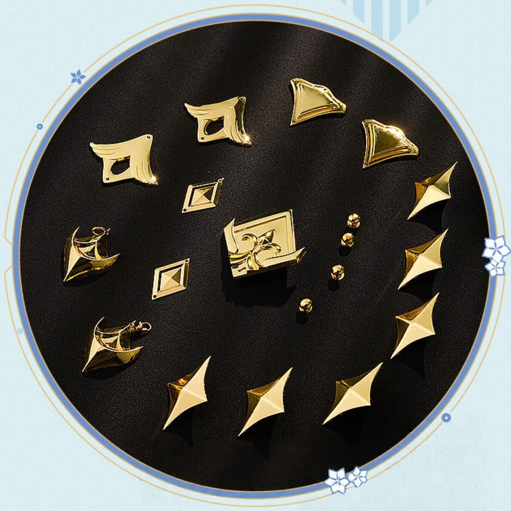 Genshin Impact Lumine Cosplay Full Set