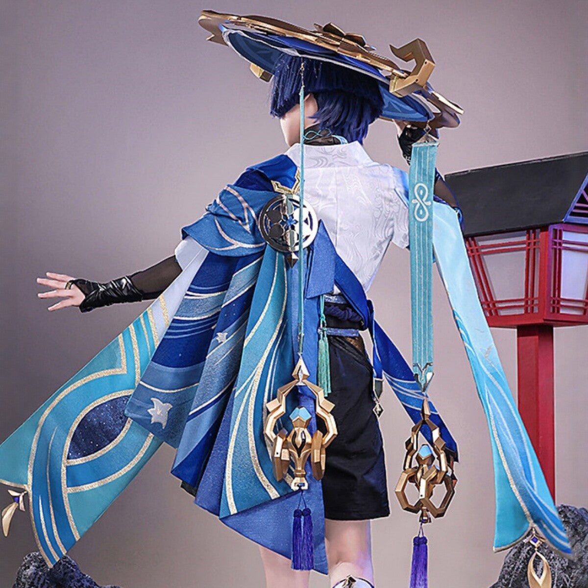 Genshin Impact Wanderer Cosplay Full Set
