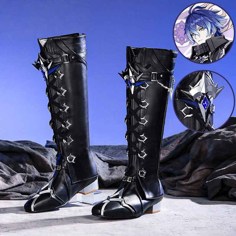 Genshin Impact Flins Long & Short Style Cosplay Boots