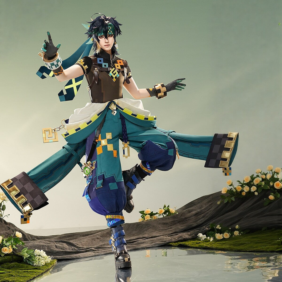 Genshin Impact Kinich Cosplay Full Set