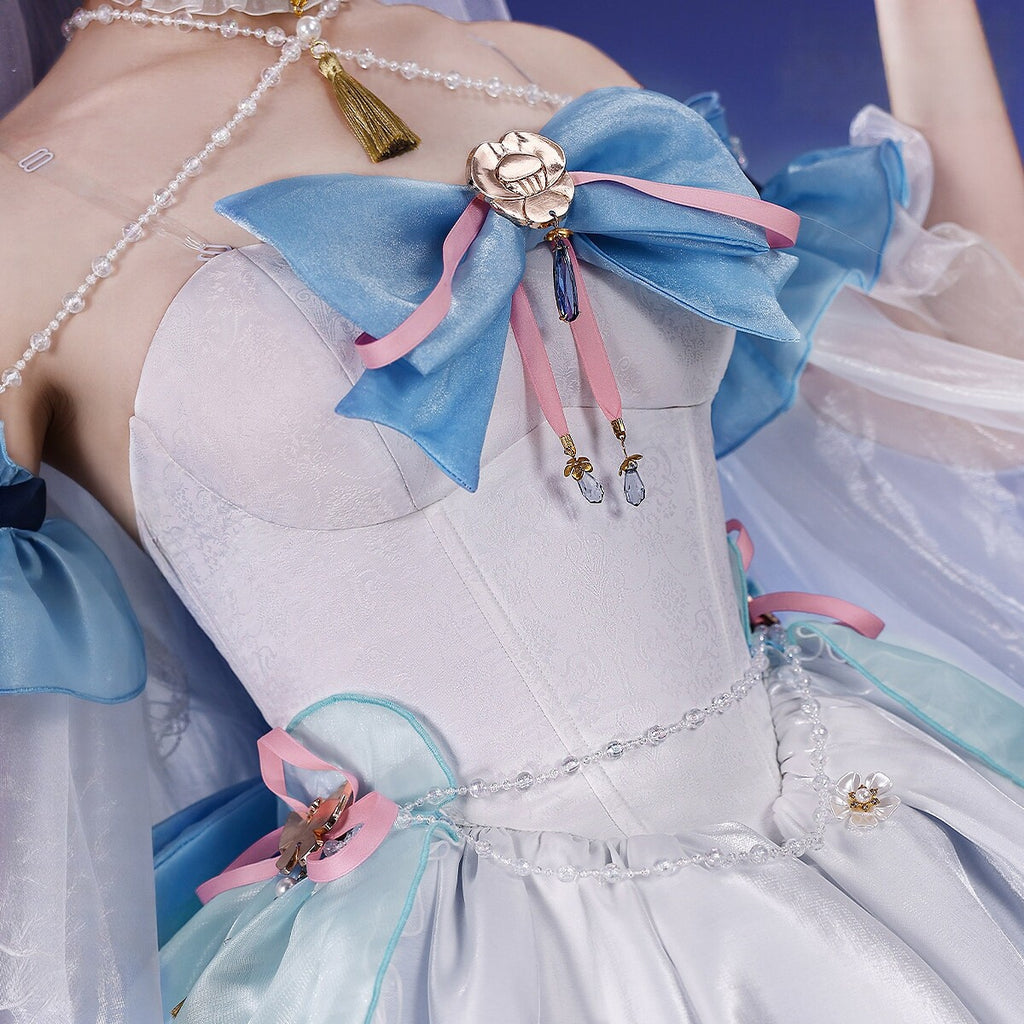 Genshin Impact Ayaka Cosplay Full Set