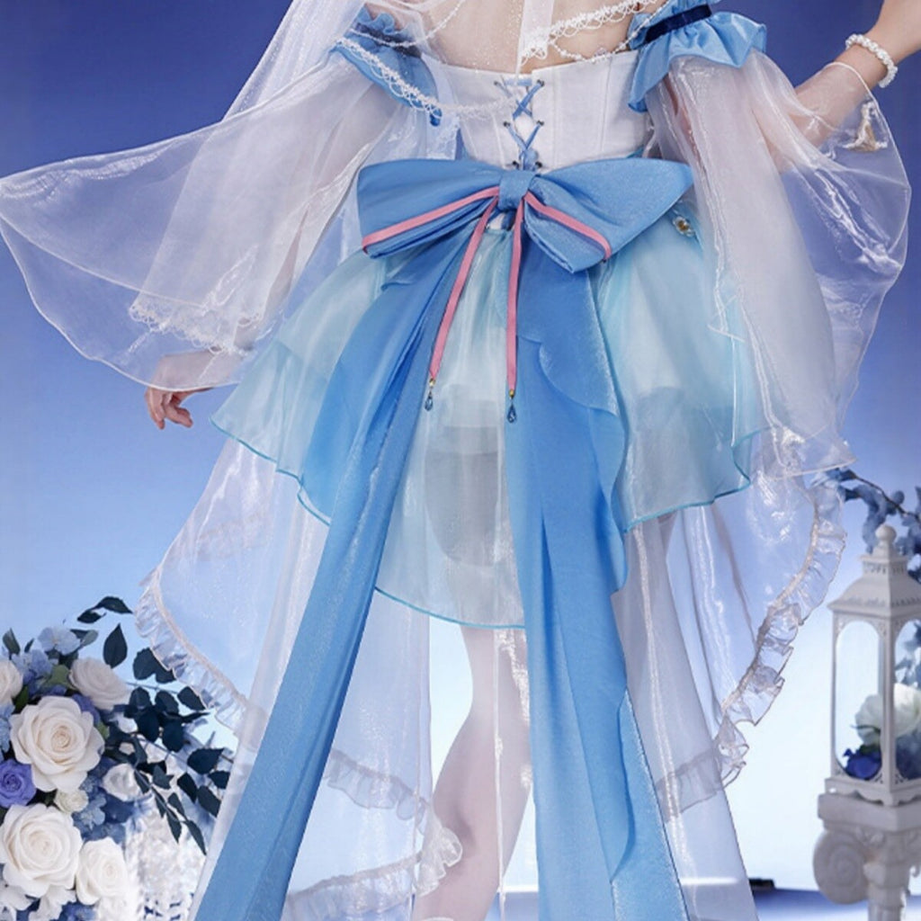 Genshin Impact Ayaka Cosplay Full Set
