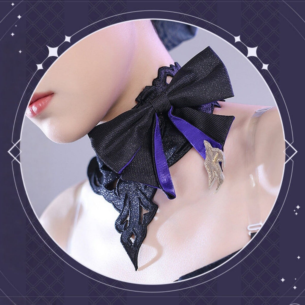Genshin Impact Keqing Opulent Splendor Cosplay Full Set