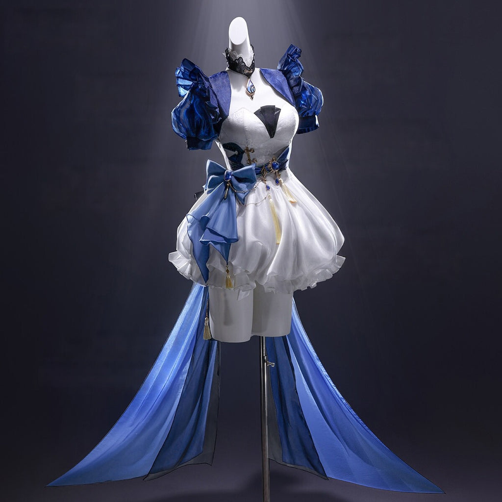 Genshin Impact Furina "Water Alice" Fan-Made Cosplay Full Set