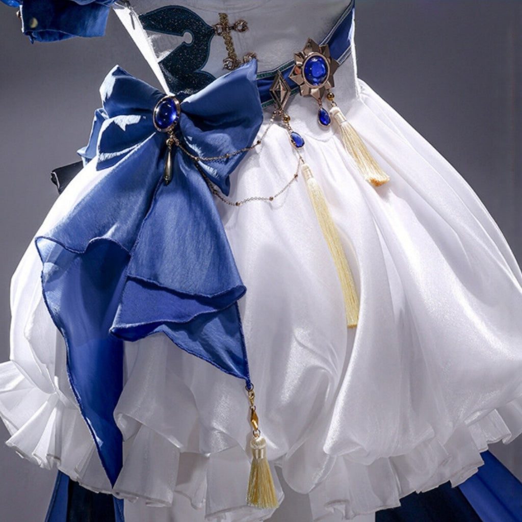 Genshin Impact Furina "Water Alice" Fan-Made Cosplay Full Set