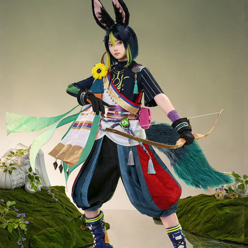 Genshin Impact Tighnari Cosplay Full Set