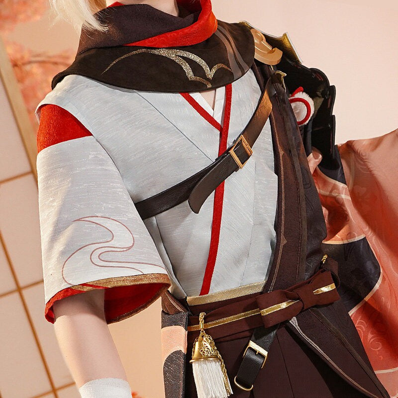 Genshin Impact Kaedehara Kazuha Cosplay Full Set