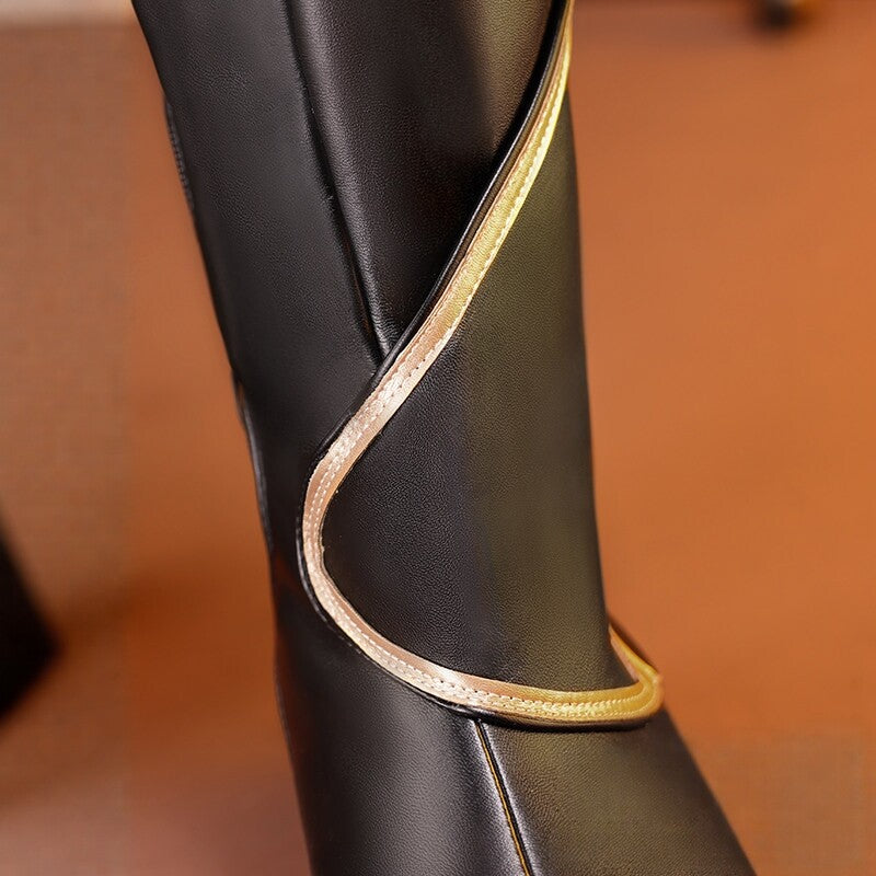 Genshin Impact Aether Traveler Cosplay Tall Boots