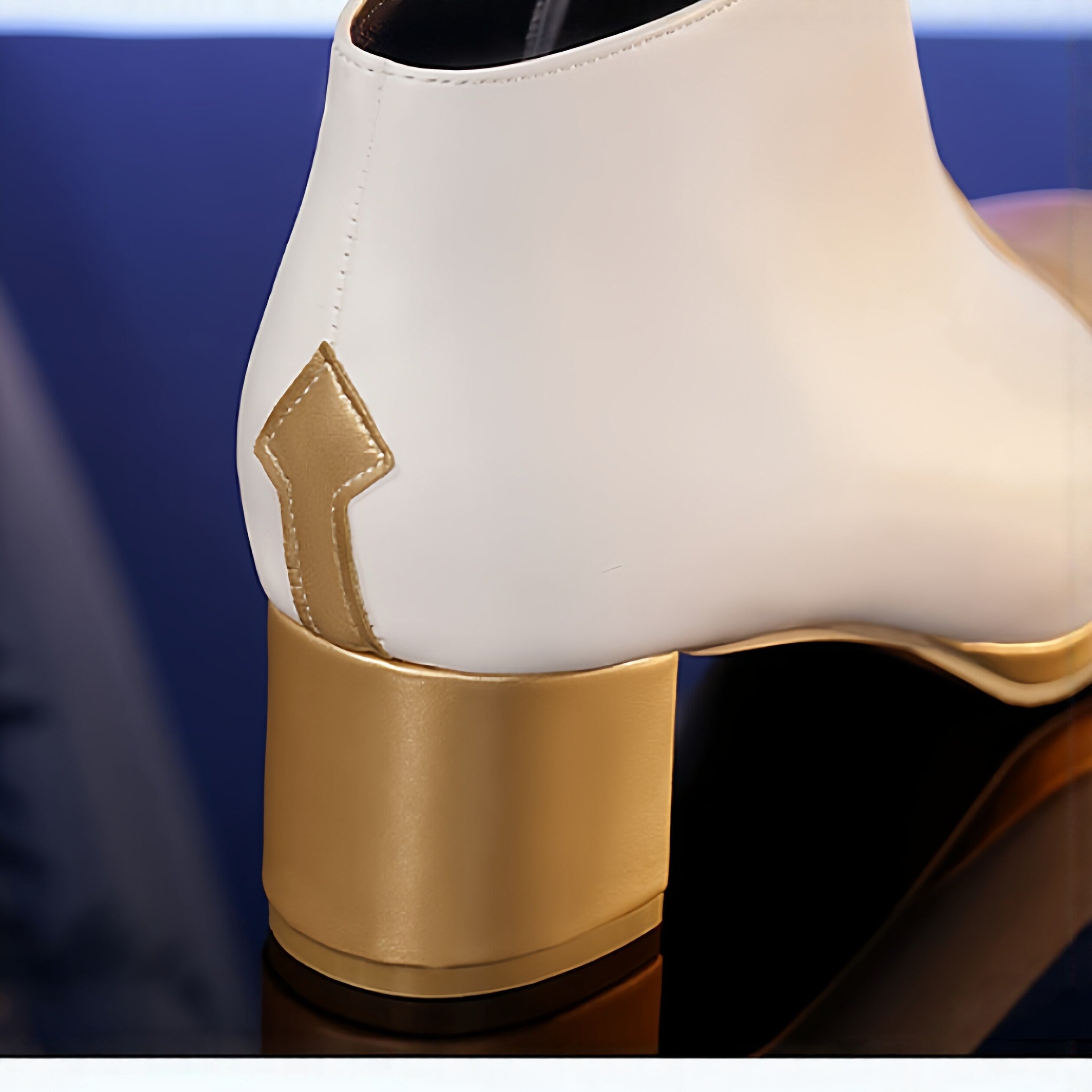 Genshin Impact Lumine Traveler Cosplay Mid Boots