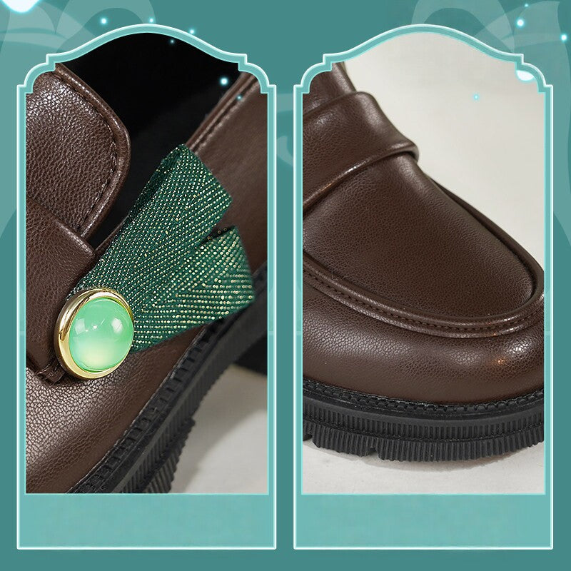 Genshin Impact Venti Cosplay Casual Shoes