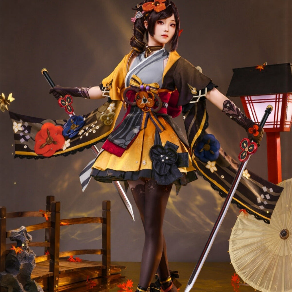 Genshin Impact Chiori Cosplay Full Set