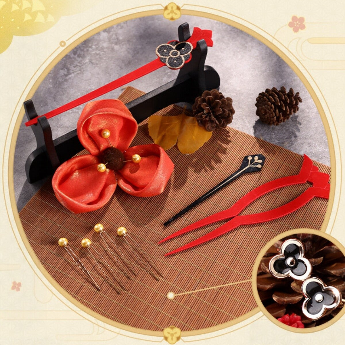 Genshin Impact Chiori Cosplay Full Set