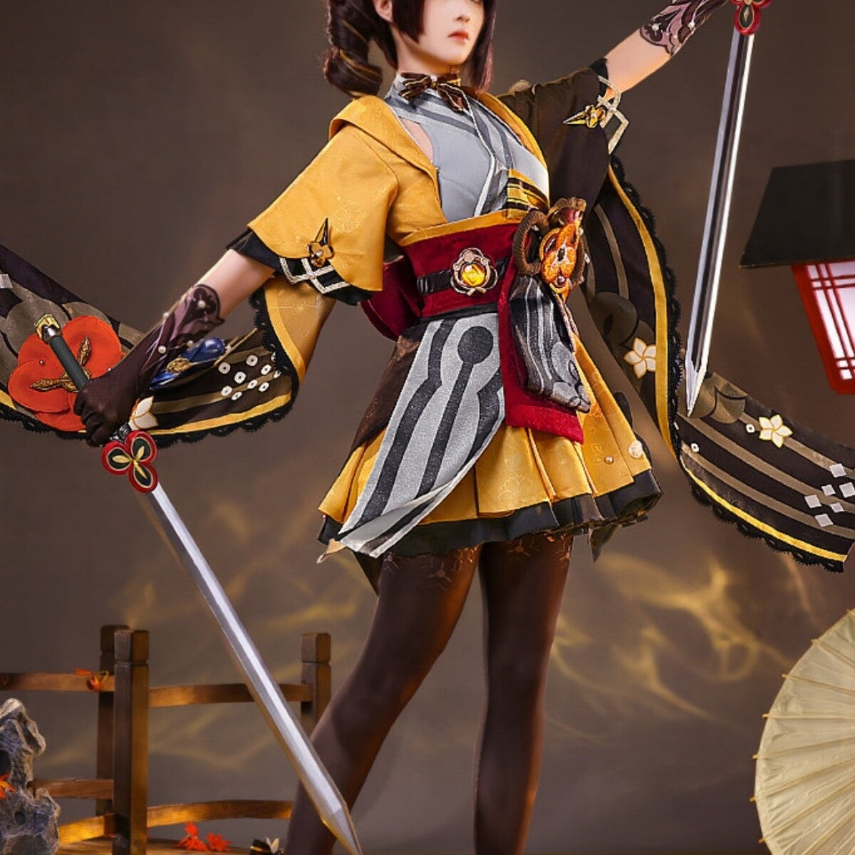 Genshin Impact Chiori Cosplay Full Set
