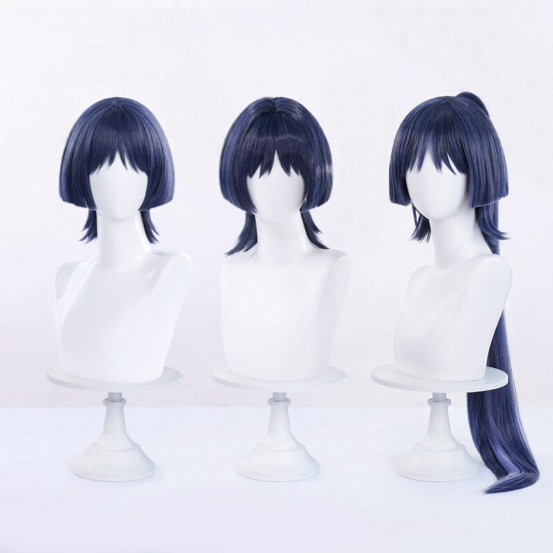 Genshin Impact Wanderer Scaramouche The Balladeer Cosplay Wig