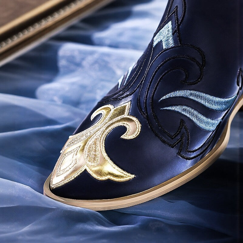 Genshin Impact Neuvillette Cosplay Shoes