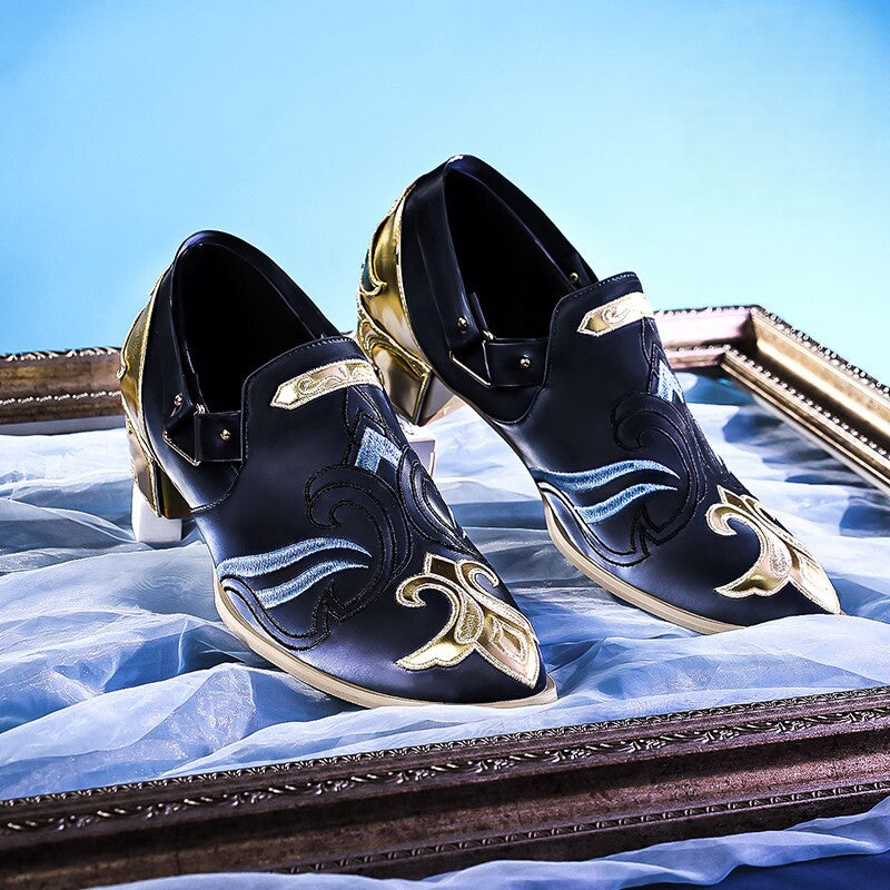 Genshin Impact Neuvillette Cosplay Shoes
