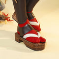 Genshin Impact Kazuha Cosplay Geta Shoes