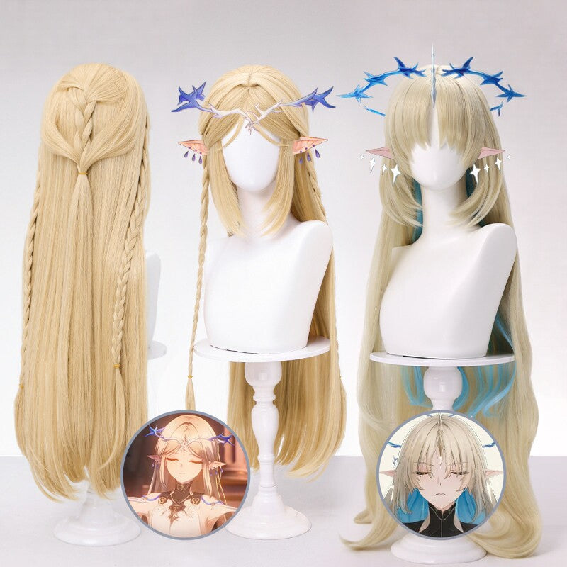 Wuthering Waves Cartethyia & Fleurdelys Dual Character Cosplay Wig