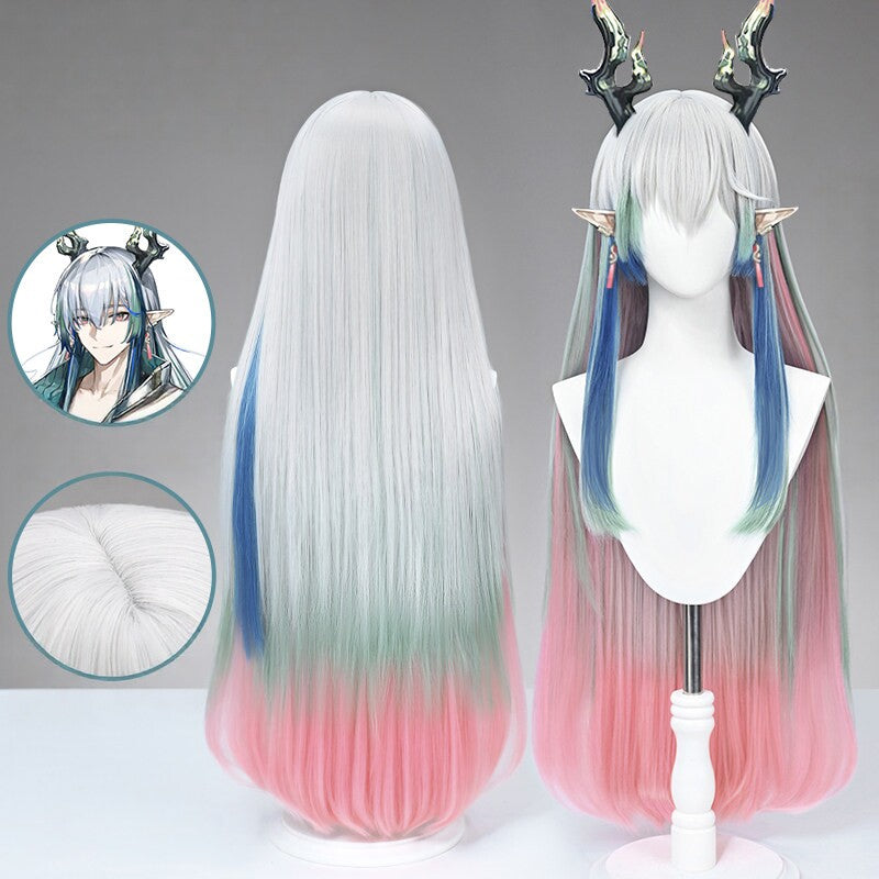 Arknights Yi Cosplay Wig