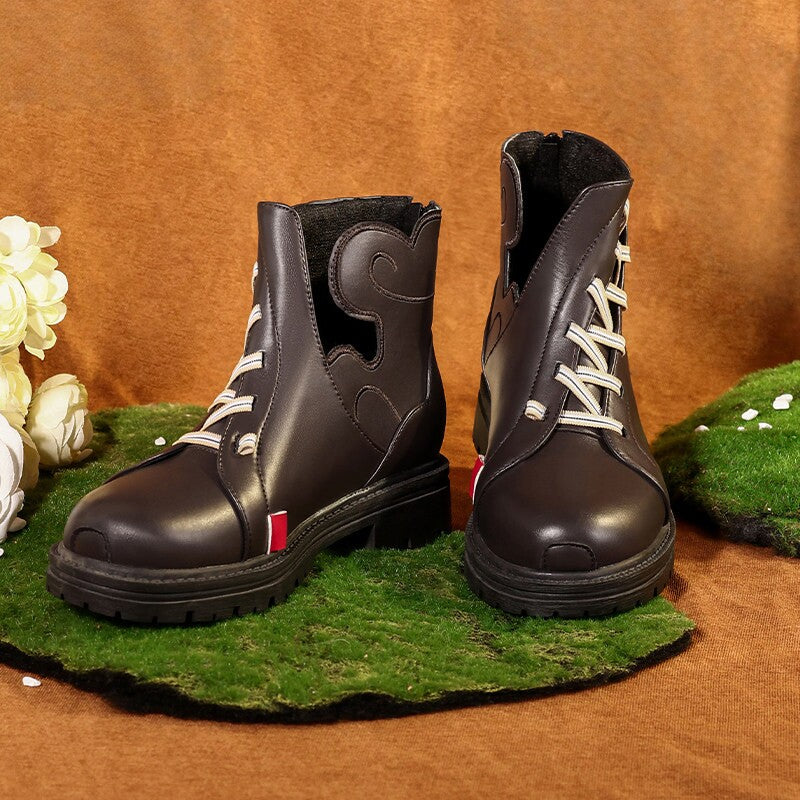 Arknights Shu Cosplay Ankle Boots