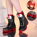 Arknights Exusiai the New Covenant Cosplay Mid Boots