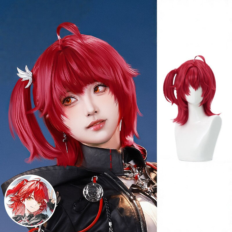 Arknights Exusiai the New Covenant Cosplay Wig
