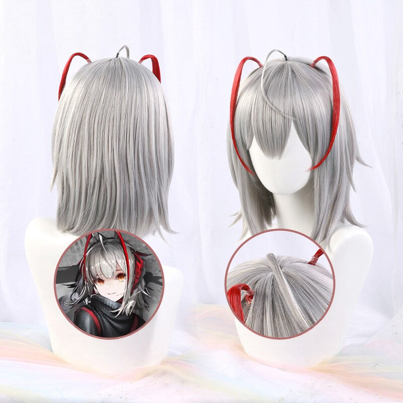 Arknights W Cosplay Wig