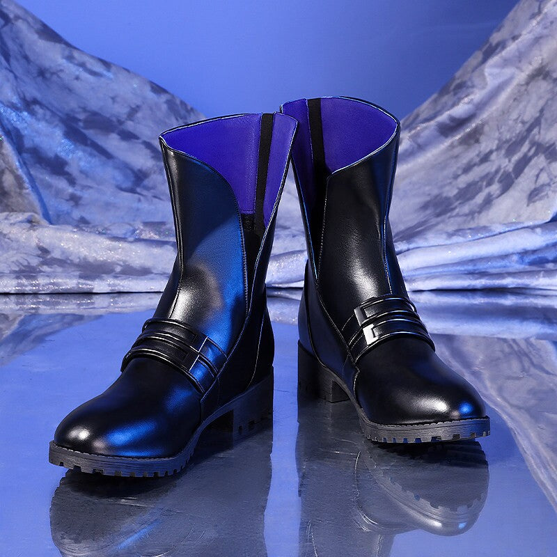 Arknights Logos Cosplay Mid-Calf Boots