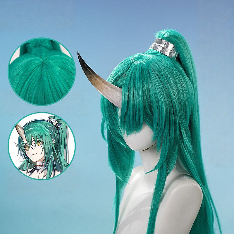 Arknights Hoshiguma the Breacher Cosplay Wig