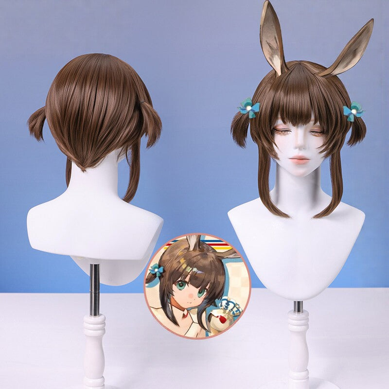 Arknights Amiya Sweet Echoes Cosplay Wig