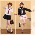 Cardcaptor Sakura School Uniform Cosplay Full Set