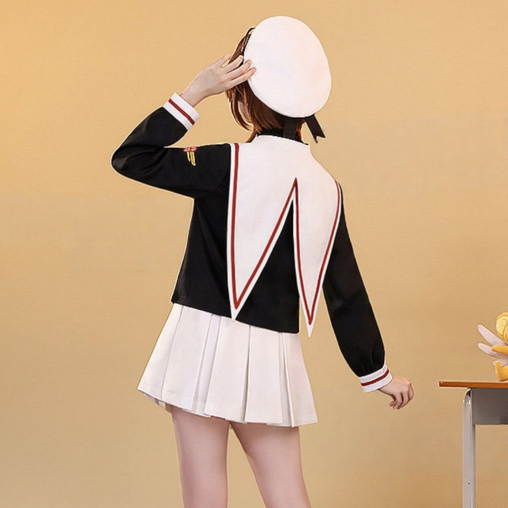Cardcaptor Sakura School Uniform Cosplay Full Set