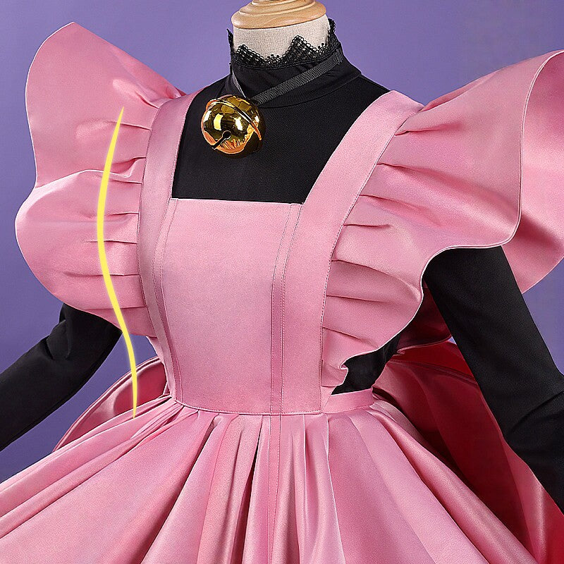 Cardcaptor Sakura Thunder Card Battle Outfit Cosplay Full Set
