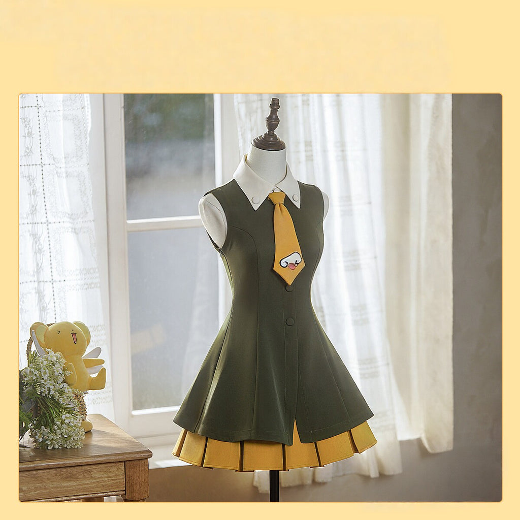 Cardcaptor Sakura Hong Kong Trip Outfit Cosplay Full Set
