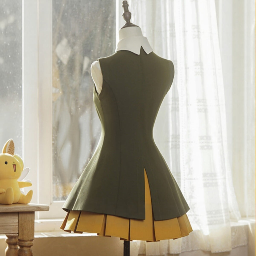 Cardcaptor Sakura Hong Kong Trip Outfit Cosplay Full Set