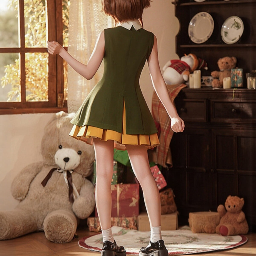 Cardcaptor Sakura Hong Kong Trip Outfit Cosplay Full Set