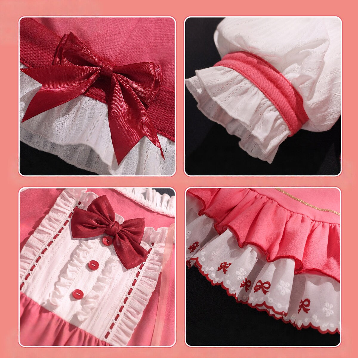 Cardcaptor Sakura Sakura Pajamas Cosplay Full Set