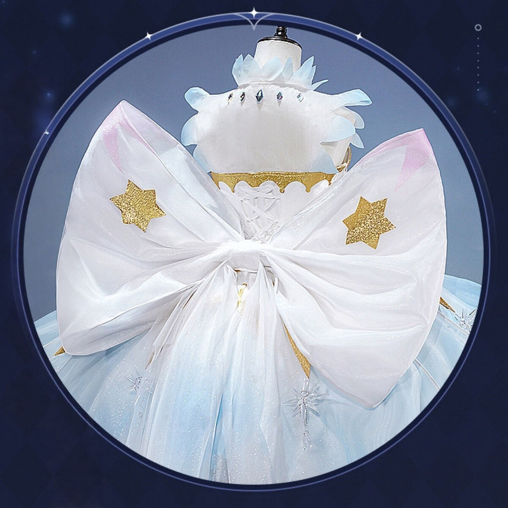 Cardcaptor Sakura Snow Angel Clear Card OP Battle Outfit Cosplay Full Set
