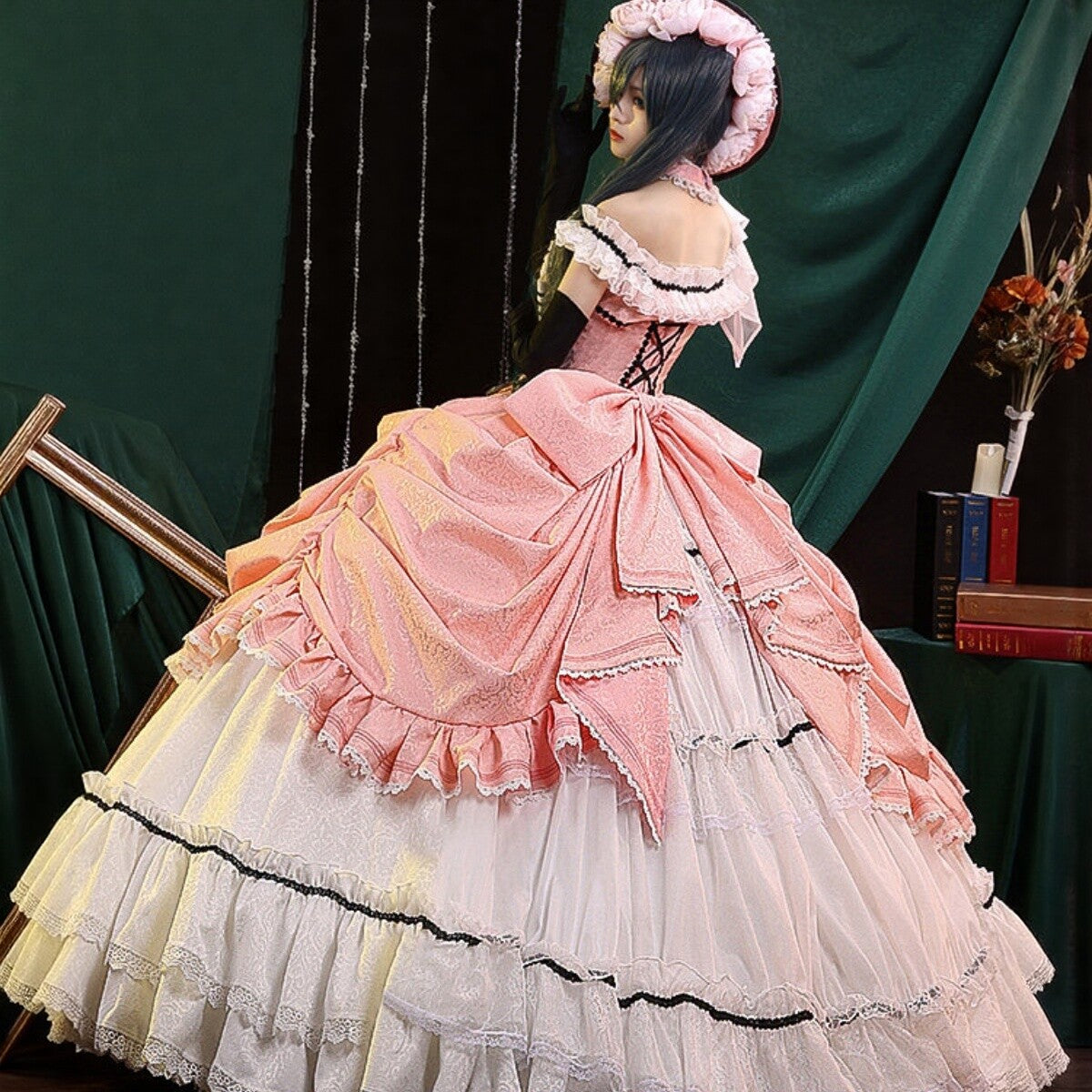 Black Butler Ciel Phantomhive Robin Cosplay Full Set