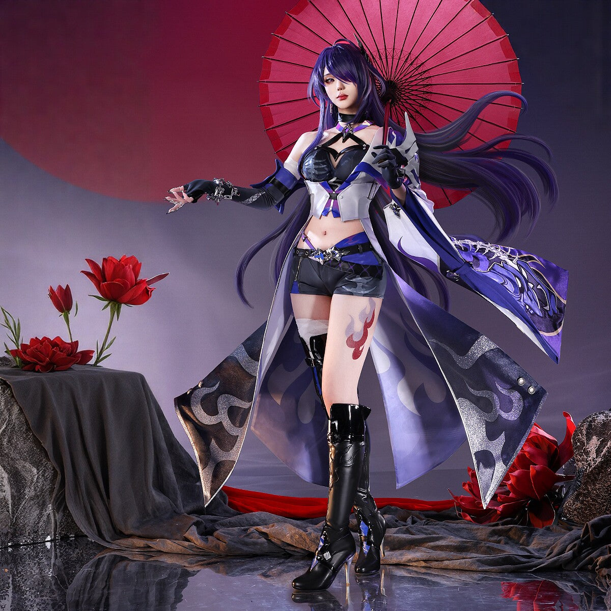 Honkai: Star Rail Acheron Cosplay Full Set